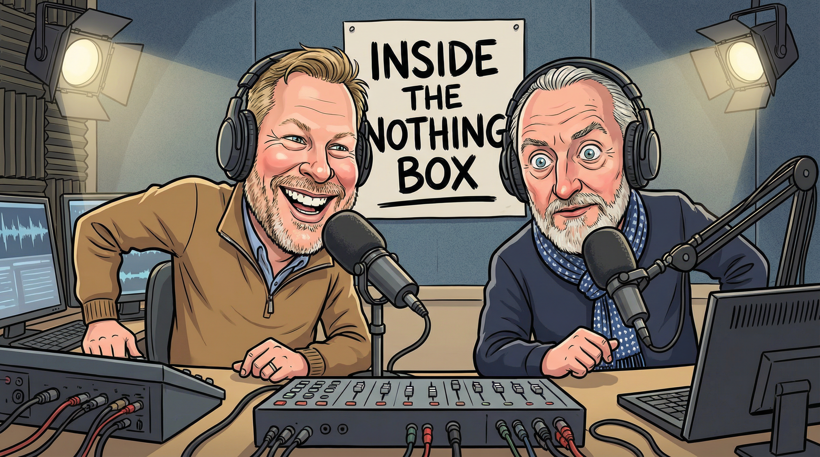 Panners and Turps — hosts of Inside The Nothing Box